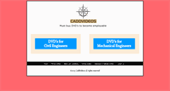 Desktop Screenshot of caddvideos.com